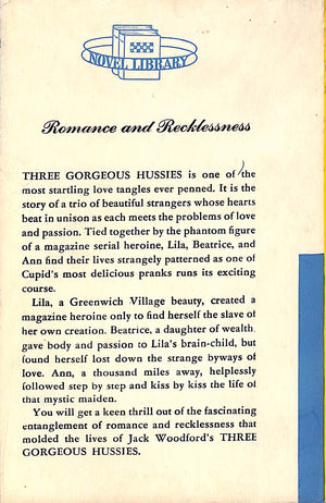 "3 Gorgeous Hussies" 1948 WOODFORD, Jack