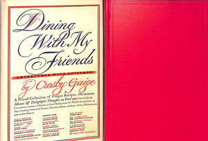 "Dining with My Friends: Adventures with Epicures" GAIGE, Crosby