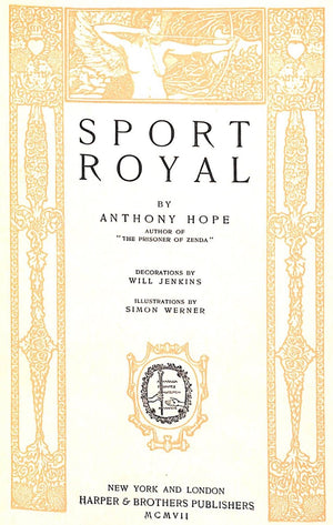 "Sport Royal" 1907 HOPE, Anthony