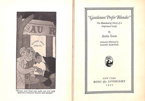 "Gentlemen Prefer Blondes" 1925 LOOS, Anita