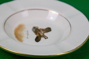 "Cyril Gorainoff Grouse Ashtray w/ Brass Underside" (SOLD)