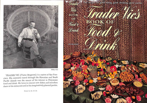 "Trader Vic's Book Of Food And Drink" 1946 (SOLD)