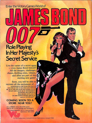 "James Bond Octopussy 007 - Marvel Comics No. 26" 1983