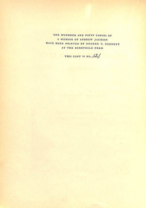 "A Memoir Of Andrew Jackson Africanus" 1938 WOODWARD, William