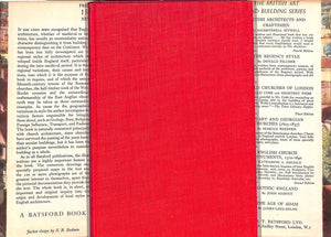 "Local Style In English Architecture An Enquiry Into Its Origin And Development" 1947 ATKINSON, T. Dinham