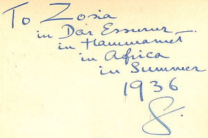 "Hoyningen Huene" 1932 (INSCRIBED) (SOLD)