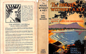 "The House Without A Key" 1925 BIGGERS, Earl Derr (SOLD)