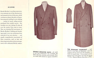 Brooks Brothers [8] pp. Flyer w/ Paul Brown Cover (SOLD)