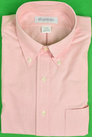 "Brooks Brothers Pink OCBD Dress Shirt" Sz: 16-34 (New w/ BB Tag)