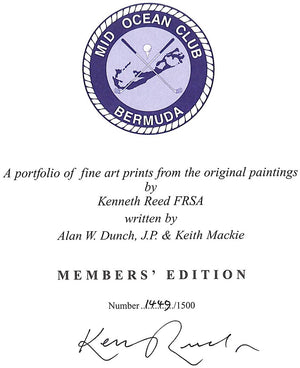 "Mid Ocean Club A Portfolio Of Fine Art Prints Members' Edition" 2000 DUNCH, Alan W. & MACKIE, Keith