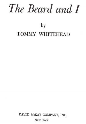 "The Beard And I" 1965 WHITEHEAD, Tommy