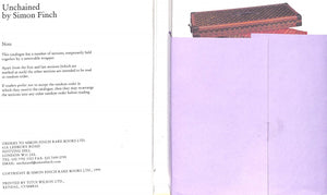 "Unchained Catalogue 40" 1999 Simon Finch Rare Books