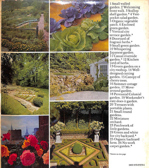 "House & Garden's 26 Easy Little Gardens" 1975 WESTON, Marybeth Little