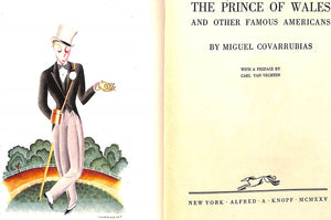 "The Prince of Wales: And Other Famous Americans" COVARRUBIAS, Miguel