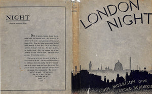 "London Night" 1934 MORRISON, John and BURDEKIN, Harold (SOLD)