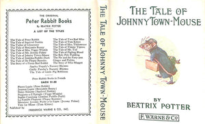 "The Tale Of Johnny Town-Mouse" 1946 POTTER, Beatrix
