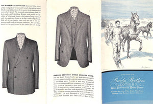 "Brooks Brothers 'Winter' Clothing Flyer" (SOLD)