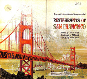 "Restaurants Of San Francisco" 1963 PICOT, Leonce [edited by]