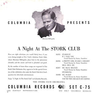 "Columbia Presents A Night At The Stork Club With Sherman Billingsley" 1941