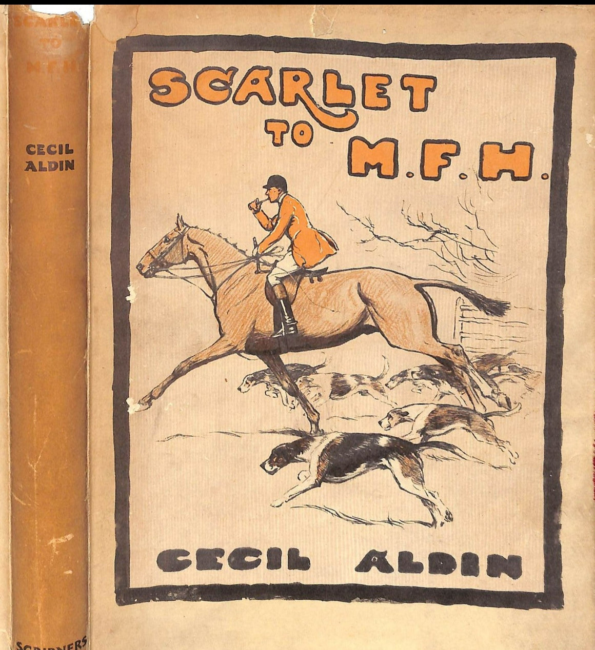"Scarlet To M.F.H." ALDIN, Cecil