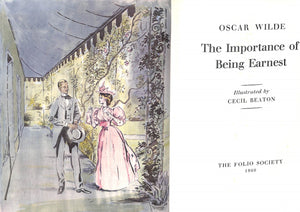"The Importance Of Being Earnest" WILDE, Oscar (SOLD)