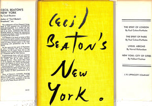"Cecil Beaton's New York" 1938 BEATON, Cecil (INSCRIBED) (SOLD)