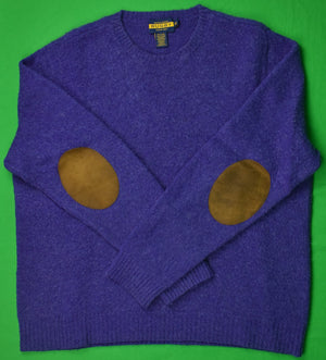 "Rugby Ralph Lauren Purple Shetland 'Shaggy Dog' Crewneck Sweater" Sz: XXL (SOLD)