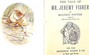 "The Tale Of Mr. Jeremy Fisher" 1918 POTTER, Beatrix (SOLD)