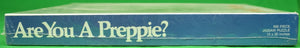 Are You A Preppie? c1981 Nathaniel Elliot Worthington III (Jigsaw Puzzle New in Box!)