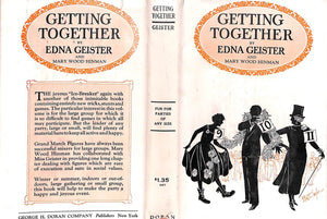"Getting Together: Fun For Parties Of Any Size" 1925 GEISTER, Edna