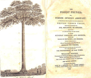 "The Forest Pruner: Or, Timber Owner's Assistant" 1808 PONTEY, William