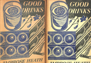 "Good Drinks" 1939 HEATH, Ambrose