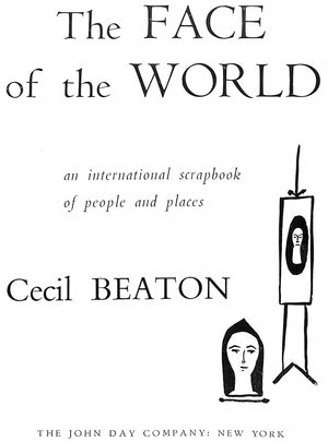"The Face Of The World: An International Scrapbook Of People And Places" 1957 BEATON, Cecil