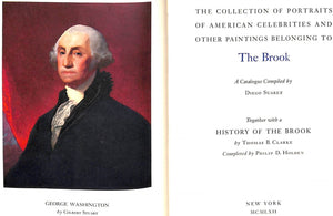 "The Collection Of Portraits Of American Celebrities And Other Paintings Belonging To The Brook" (SOLD)