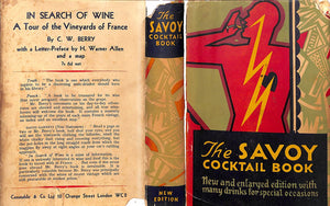 "The Savoy Cocktail Book" CRADDOCK, Harry
