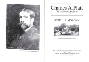 "Charles A. Platt: The Artist As Architect" 1985 MORGAN, Keith N. (SOLD)
