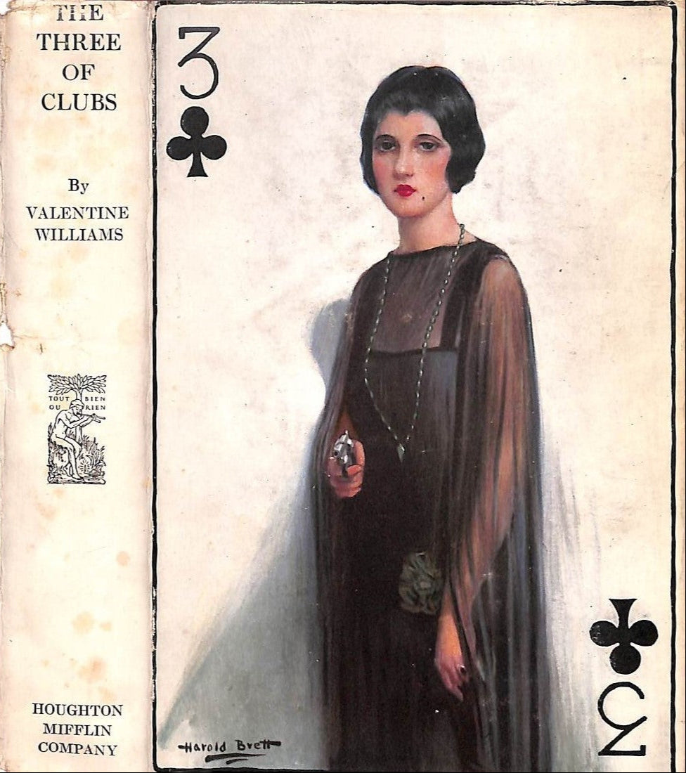 "The Three Of Clubs" 1924 WILLIAMS, Valentine (SOLD)