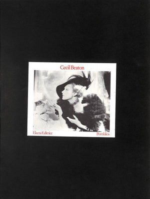"Cecil Beaton: Electa Editrice Portfolios" 1982 PALAZZOLI, Daniela