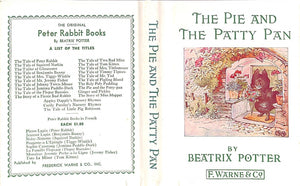 "The Pie And The Patty Pan" 1933 POTTER, Beatrix