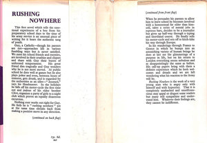"Rushing Nowhere" 1958 CHETWYND, Tom
