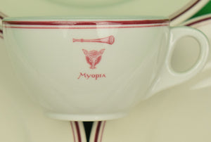 "Set x 7 Myopia Hunt Club China Plates & Cup"