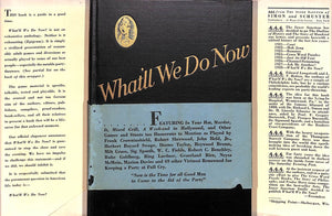 "What'll We Do Now?: Being Various Ways Of Keeping The Party At Full Cry" 1928 LONGSTRETH, Edward and HOLTON, Leonard T.
