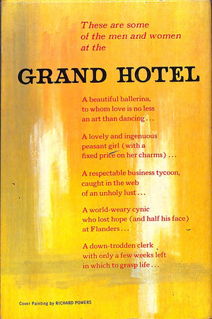 "Grand Hotel" 1958 BAUM, Vicki