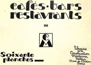 "Cafes-Bars Restaurants II"