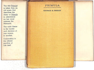 "Primula: A Romantic Tale" 1940 PREEDY, George