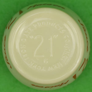 The "21" Club New York Sauce Maison Jar w/ Lid" (SOLD)