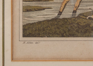 "Snipe Shooting" 1820 by Henry Alken (1785-1851)