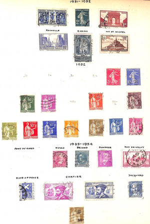 "19th-Early 20th Century Foreign Postage Stamp Album" (SOLD)