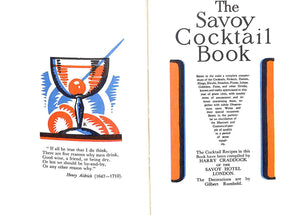 "The Savoy Cocktail Book" 1976 CRADDOCK, Harry (SOLD)