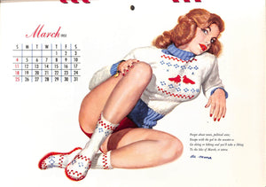 Esquire Girl 1951 Calendar: Special Deluxe Glossy Edition